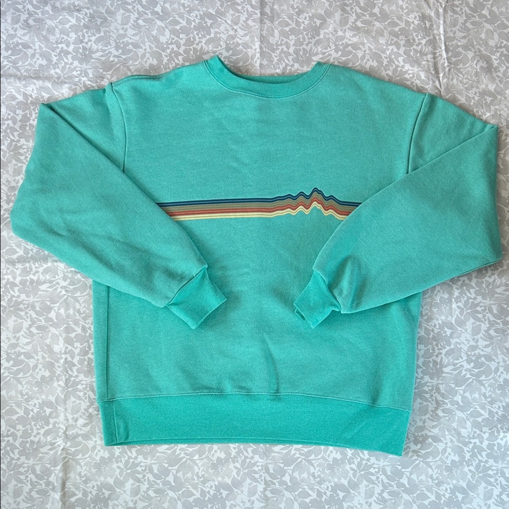Patagonia Women’s Ridge Rise Uprisal Crew Sweatshirt Fresh Teal